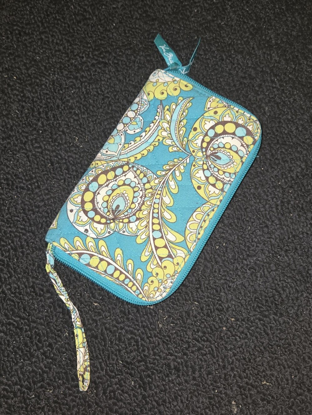 Vera Bradley Peacock Wallet Wristlet